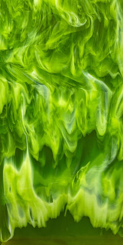 Green and White Streaky Special Edition (2001T) 3mm