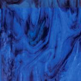 Blue Opal, Plum Streaky (2105) 3mm Sample - The Glass Underground 