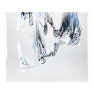 Clear, White, Black Graffiti (3100GR) 3mm Sample - The Glass Underground