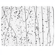 Black Frit, Black Streamers Mardi Gras (4200) 3mm Sample - The Glass Underground