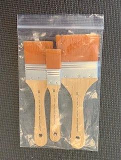 Three Pack Rigidizer Brushes - The Glass Underground