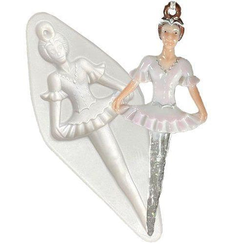 Ballerina Ornament Casting Mold - The Glass Underground