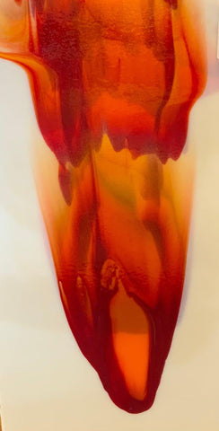 Special Select Red Cascade Streaky (3002J) 3mm - The Glass Underground