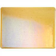 Medium Amber Transparent Irid (1137-51) 2mm Sample - The Glass Underground