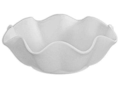 Flat Bottomed Petal Bowl - The Glass Underground
