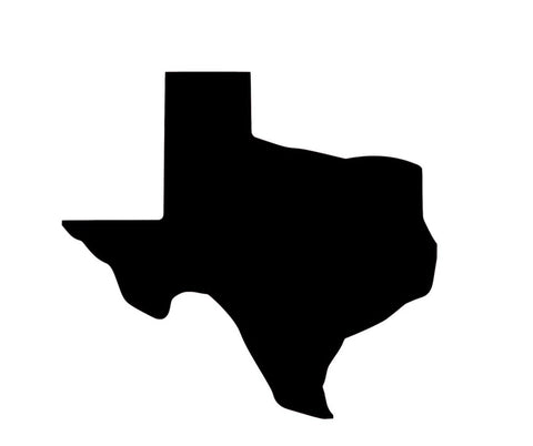 Texas - Water Jet Cut - The Glass Underground