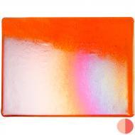Orange Transparent Irid (1125-51) 2mm Sample - The Glass Underground