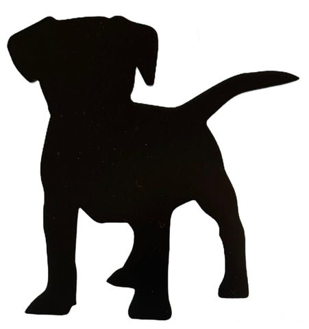 Puppy - Water Jet Cut - The Glass Underground