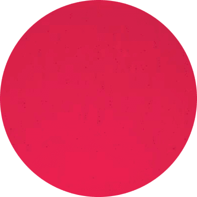 Transparent Glass Circles - Red Orange (1022) - The Glass Underground