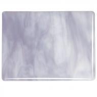 White, Lavender Blue Opal Streaky (2304) 3mm Sample - The Glass Underground