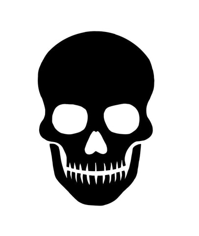Skull - Water Jet Cut - The Glass Underground