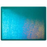 Peacock Blue Transparent Irid (1176-31) 3mm Sample - The Glass Underground