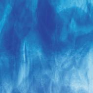 Turquoise Blue, Deep Royal Blue Streaky (2116) 3mm Sample - The Glass Underground