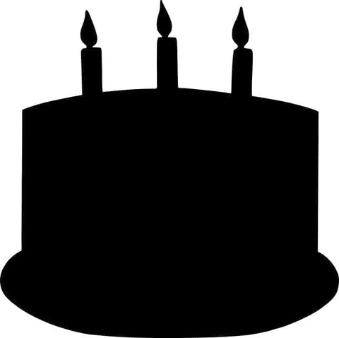 Birthday Cake - Water Jet Cut - The Glass Underground