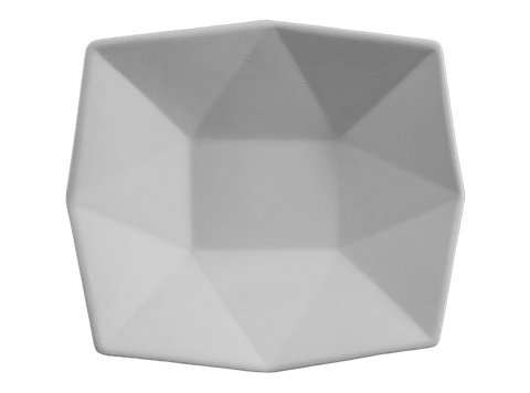 Geometric Plate - The Glass Underground