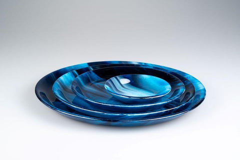 Round Tray Slumping Mold (8783) - The Glass Underground