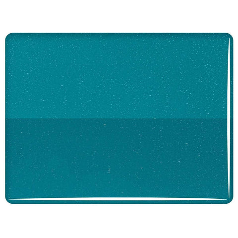 Peacock Blue Transparent (1176-50) 2mm - The Glass Underground