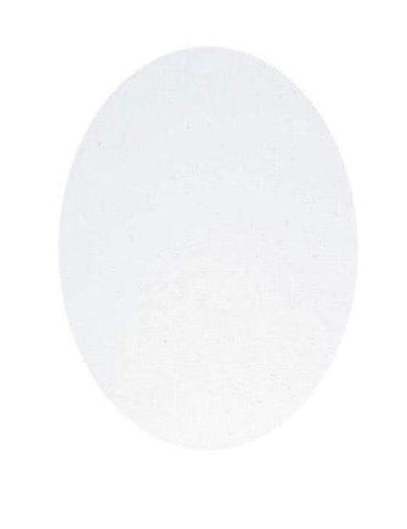 Clear Transparent Small Ovals - The Glass Underground