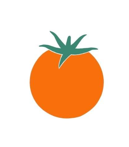 Tomato - Water Jet Cut - The Glass Underground