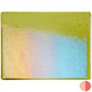 Fern Green Transparent Irid (1207-51) 2mm Sample - The Glass Underground