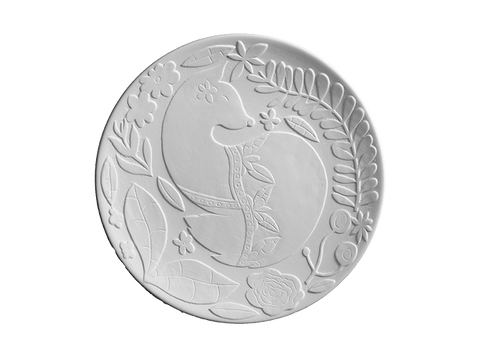 Scandinavian Nature Plate - The Glass Underground