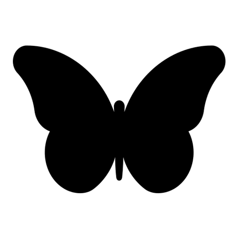 Butterfly - Water Jet Cut - The Glass Underground