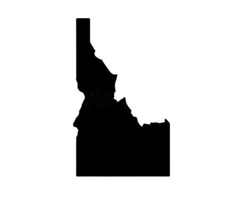 Idaho - Water Jet Cut - The Glass Underground