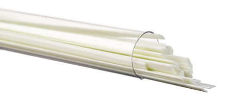 French Vanilla Opal Ribbon (137) - The Glass Underground