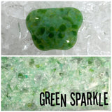 Green Sparkle Frit Mix-5 oz.-The Glass Underground
