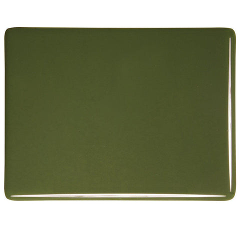 Moss Green Opal (241) 2mm-1/2 Sheet-The Glass Underground