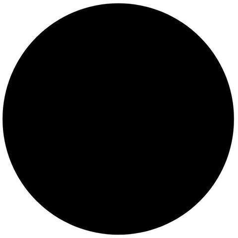 Opal Glass Circles - Black (100) - The Glass Underground