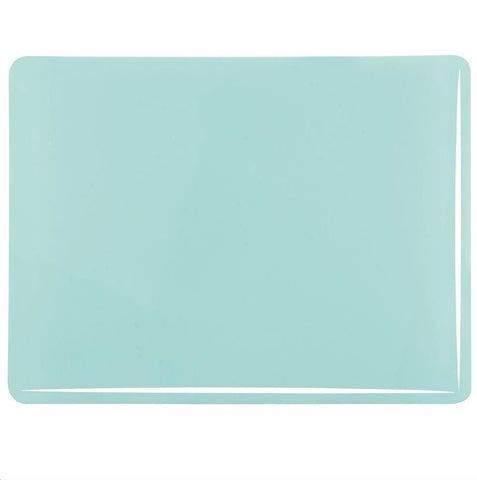 Robin's Egg Blue Opal (161) 2mm-1/2 Sheet-The Glass Underground