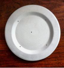 Round Rimmed Plate - The Glass Underground