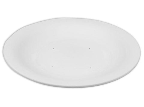 Round Salad Plate - The Glass Underground