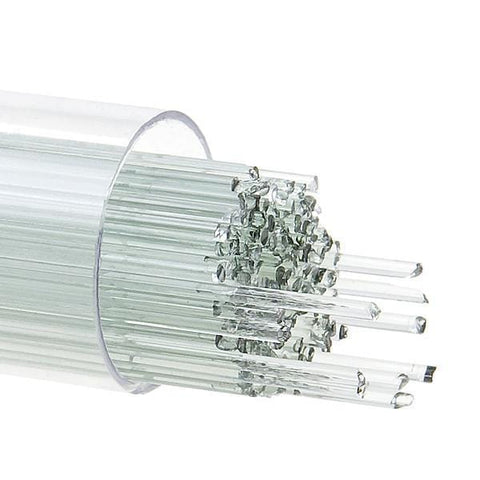 Spruce Green Tint Transparent Stringers (1841)-2mm-10-The Glass Underground
