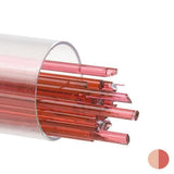 Sunset Coral Transparent Stringers (1305)-2mm-Tube-The Glass Underground