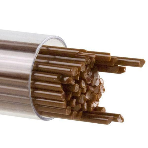 Woodland Brown Opal Stringers (203)-2mm-10-The Glass Underground