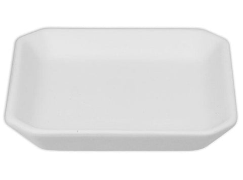 Square Dish with Angled Corners
