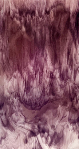 Light Violet and Amethyst on Clear Streaky Special Edition (3001CP) 3mm