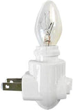 White Night Light with Bulb