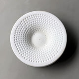 Dimpled Rimmed Bowl