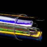 Sizzle Stix - Black Rainbow 3mm, 6mm, Clear, Black