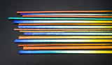 Sizzle Stix - Black Rainbow 3mm, 6mm, Clear, Black