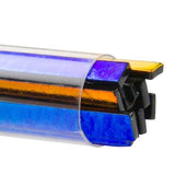 Sizzle Stix - Black, Rainbow 6mm