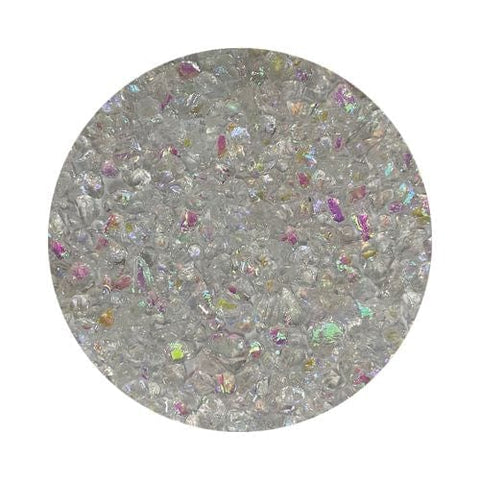 CBS Dichroic Frit Emerald Clear Coarse