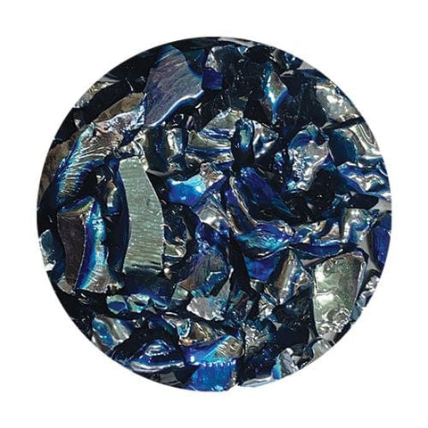 CBS Dichroic Frit Red/Silver/Blue Black Coarse