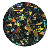CBS Dichroic Frit Rainbow Black Coarse