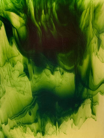 Aventurine Green and Light Amber Streaky (2003AA) 3mm