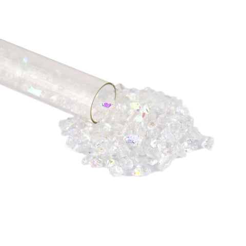 CBS Dichroic Frit Green Magenta Clear Coarse