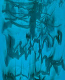 Light Cyan with Peacock Transparent Drizzle Special Edition (2002PLC) 3mm